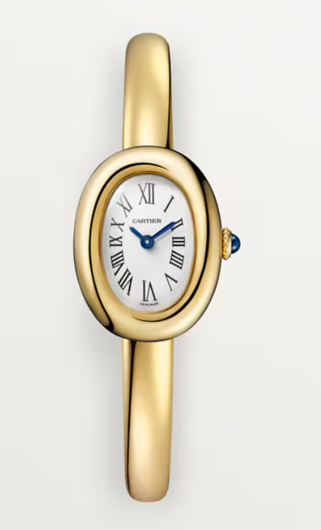 Cartier - Baignoire 16 - 24.6 MM x 18.7 MM - Yellow Gold - Silvered Dial - WGBA0045