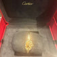 Cartier - Baignoire Polka Dot Mini Model Size 15 - 24.6 MM x 18.7 MM - Yellow Gold - Golden Dial - WJBA0063