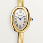 Cartier - Baignoire (Small model) - 23 MM - Yellow Gold - Silvered Dial - WGBA0025 - Size 16