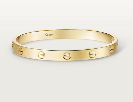 Cartier Love Bracelet - Yellow Gold - Classic Model - B6077017
