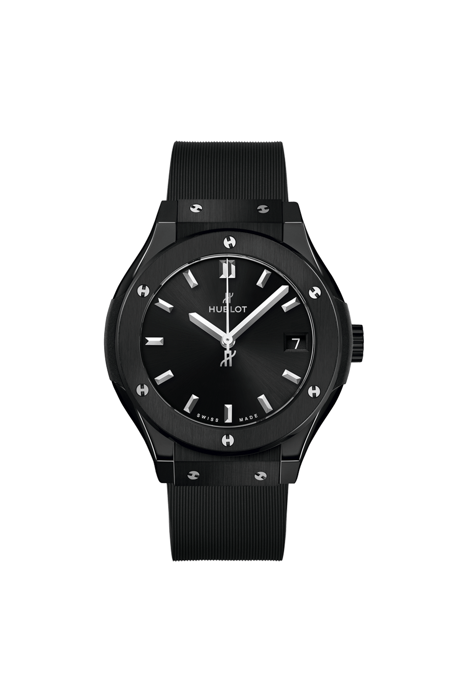 Hublot Classic Fusion Black Magic 33 MM - Black Rubber Strap - Matte Black Dial - 581.CM.1470.RX