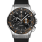 Hublot Classic Fusion Chronograph Uefa Europa League - Limited Edition - Titanium & Carbon - 42 MM -  Black Lined Rubber Strap - Satin Black Sunray UEFA Europa League™ Dial - 541.NQ.1470.RX.UEL26