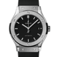 Hublot Classic Fusion Titanium 42 MM - Black Rubber Strap - Matte Black Dial - 542.NX.1171.RX