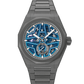 Zenith DEFY Skyline Skeleton - 41 MM - Titanium - Blue Dial - 97.9300.3620/79.I001