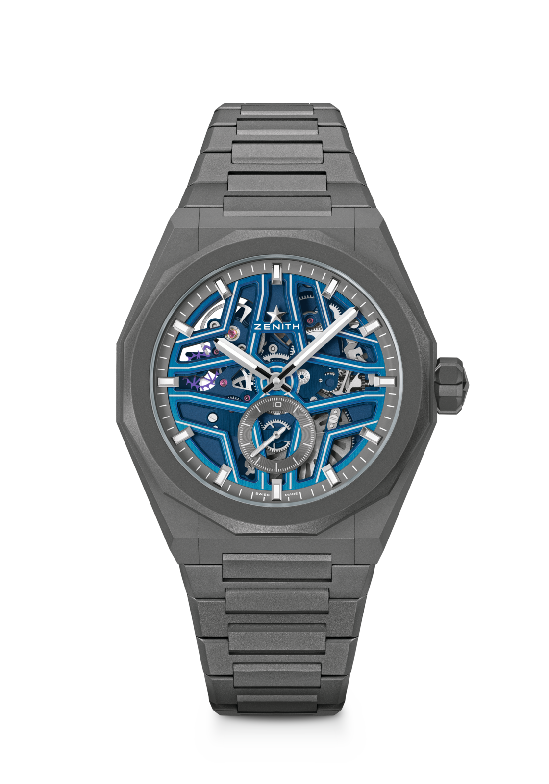 Zenith DEFY Skyline Skeleton - 41 MM - Titanium - Blue Dial - 97.9300.3620/79.I001