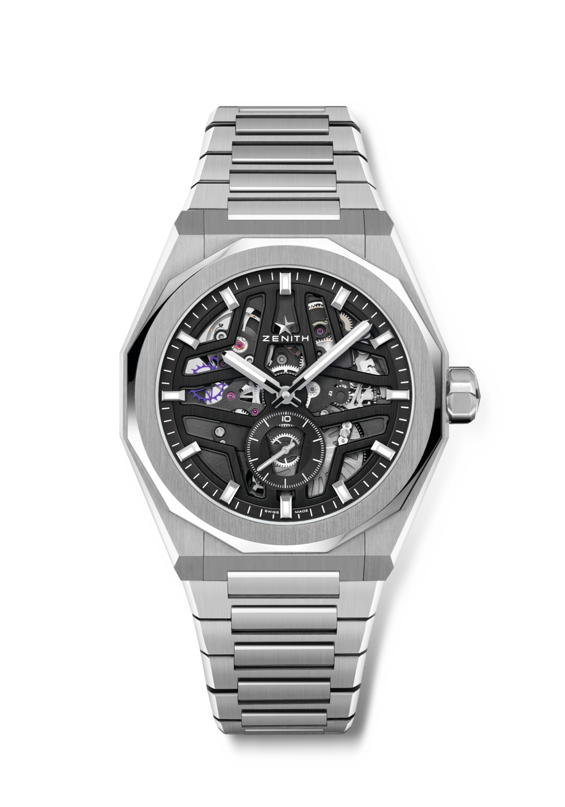 Zenith DEFY Skyline Skeleton - 41 MM - Stainless Steel - Black Dial - 03.9300.3620/78.I001