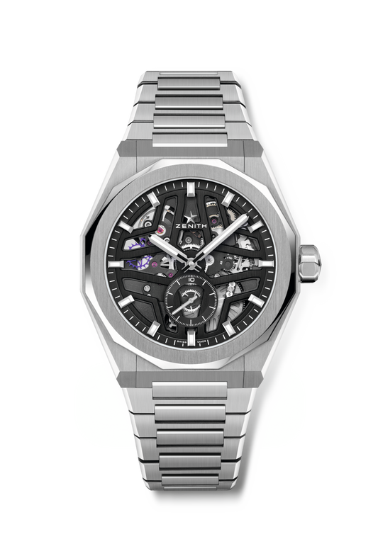 Zenith DEFY Skyline Skeleton - 41 MM - Stainless Steel - Black Dial - 03.9300.3620/78.I001