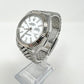 Rolex Stainless Steel and White Gold Datejust 41 Date Watch - 41 MM - Jubilee Bracelet - Fluted Bezel - White Dial - 126334 wij