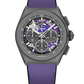 Zenith DEFY 21 ULTRAVIOLET - 44 MM - Titanium - Openworked Dial - 97.9001.9004/80.R922