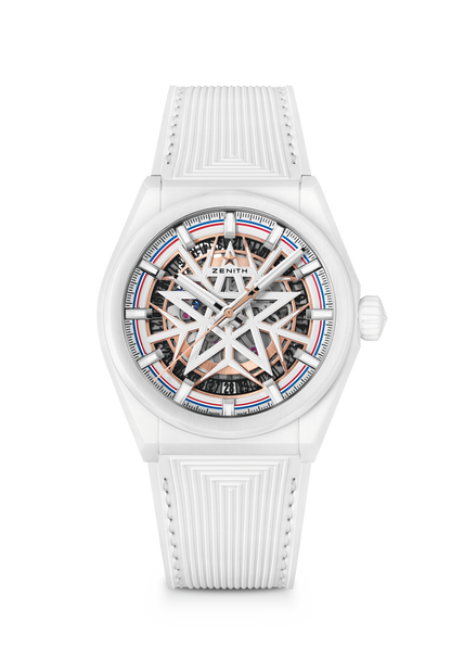 Zenith DEFY Classic Skeleton Fusalp - 41 MM - Ceramic - Silver Dial - 49.9002.670-1/02.R796
