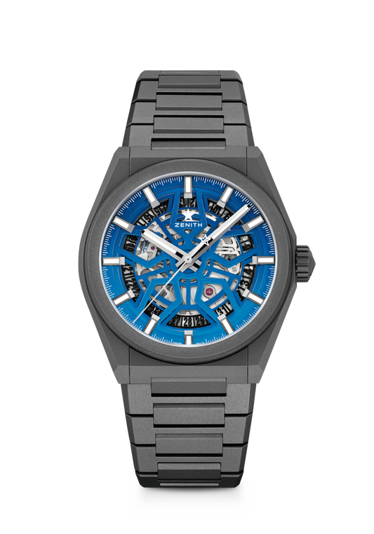 Zenith DEFY Classic Night Surfer - 41 MM - Titanium - Blue Dial - 97.9000.670/26.M9000