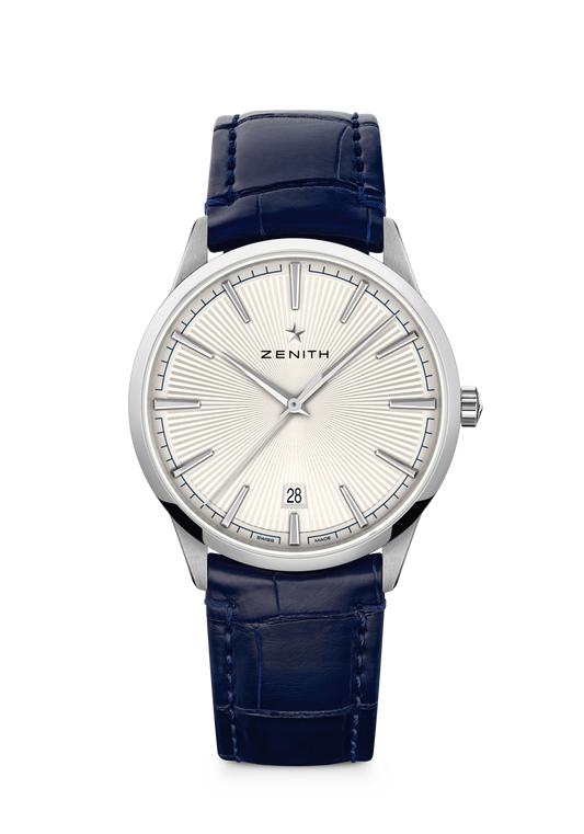 Zenith ELITE Moonphase - 40.5 MM - Stainless Steel - Silver Dial - 03.3100.670/01.C922