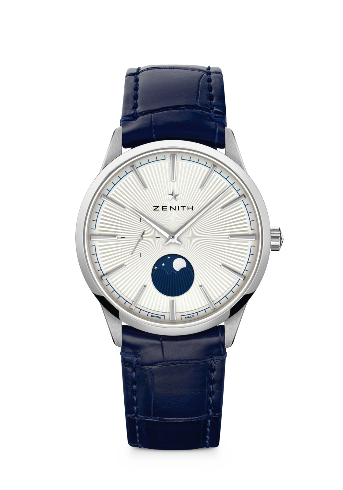 Zenith ELITE Moonphase - 40.5 MM - Stainless Steel - Silver Dial - 03.3100.692/01.C922