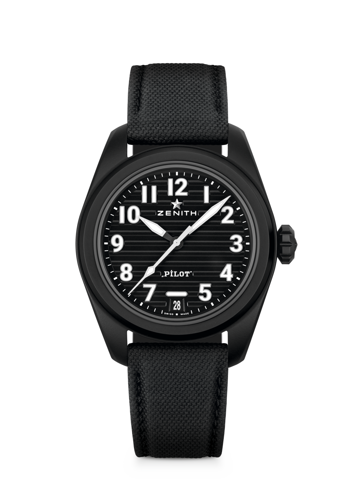 Zenith PILOT Automatic - 40 MM - Ceramic - Black Arabic Dial - 49.4000.3620/21.I001