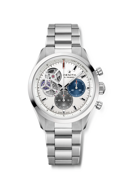 Zenith CHRONOMASTER Open - 39.5 MM -  Stainless Steel - Silver Dial - 03.3300.3604/69.M3300
