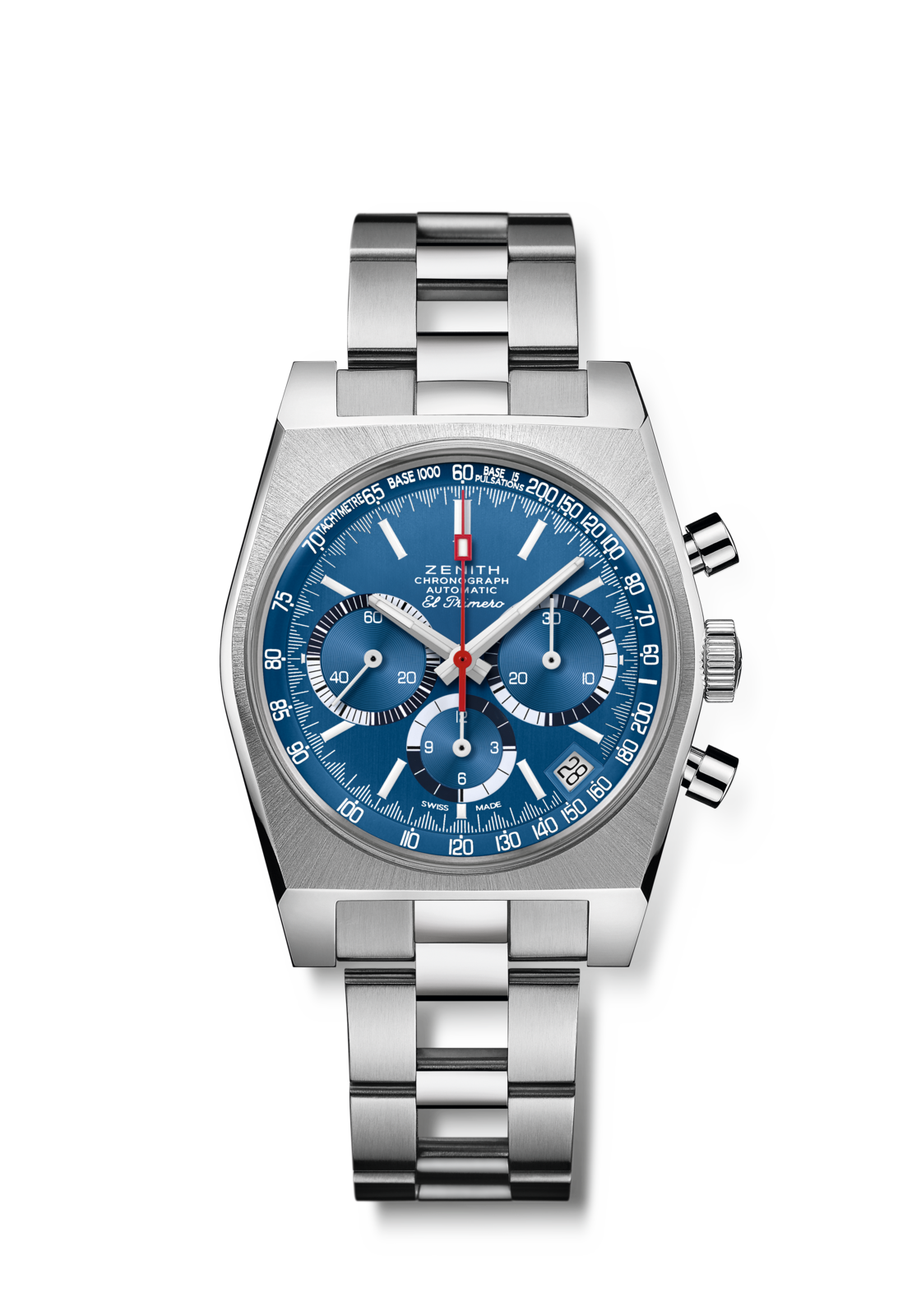 Zenith CHRONOMASTER Revival Airweight Cover Girl - 37 MM - &nbsp;Titanium - Blue Dial - 95.A3818.400/51.M3818