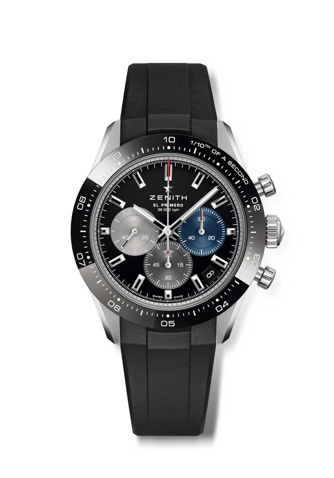 Zenith CHRONOMASTER Sport - 41 MM -  Stainless Steel - Black Dial - 03.3100.3600/21.R951