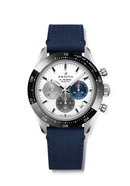 Zenith CHRONOMASTER Sport - 41 MM -  Stainless Steel - Ceramic Bezel - White Dial - 03.3100.3600/69.C823