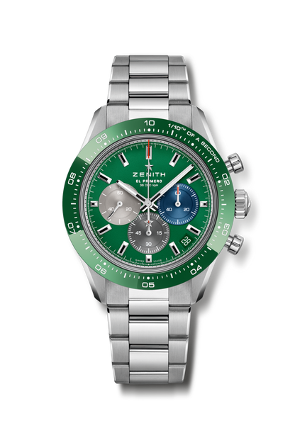 Zenith CHRONOMASTER Sport - 41 MM -  Stainless Steel - Green Dial - 03.3119.3600/56.M3100