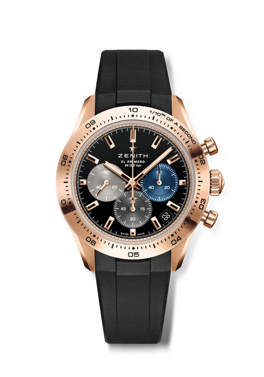 Zenith CHRONOMASTER Sport - 41 MM -  Rose Gold - Black Dial - 18.3101.3600/21.R951