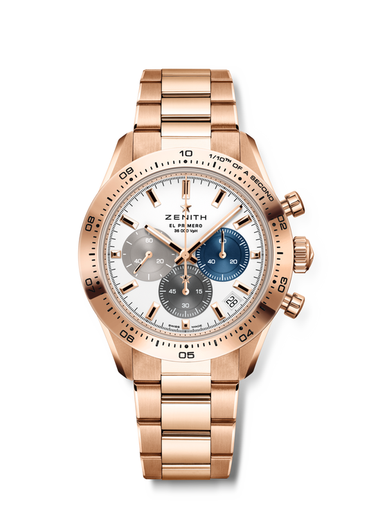 Zenith CHRONOMASTER Sport - 41 MM - &nbsp;Rose Gold - White Dial - 18.3101.3600/69.M3100