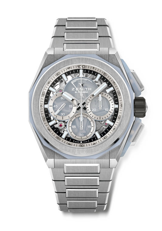 Zenith DEFY Extreme Glacier - 45 MM - Titanium - Sapphire Dial - 95.9201.9004/25.I001