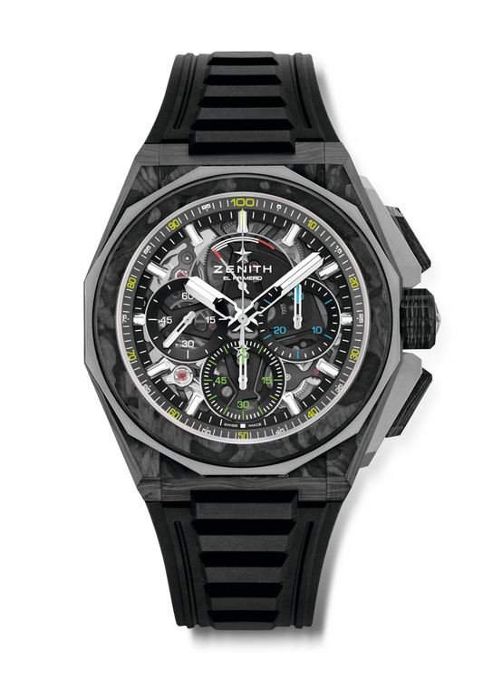 Zenith DEFY Extreme Carbon - 45 MM - Carbon & Titanium - Black Dial - 10.9100.9004/22.I200