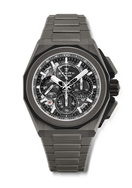 Zenith DEFY Extreme - 45 MM - Titanium - Black Sapphire Dial - 97.9100.9004/02.I001