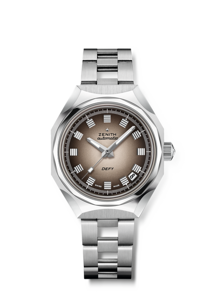 Zenith DEFY Revival A3642 - 37 MM - Stainless Steel - Brown Dial - 03.A3642.670/75.M3642