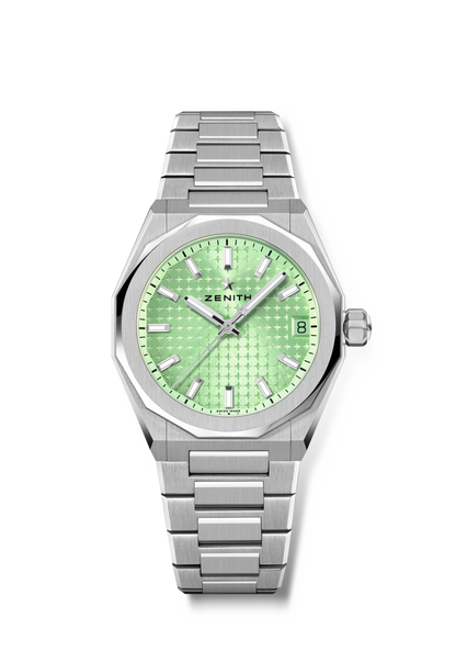 Zenith DEFY Skyline 36 - 36 MM - Stainless Steel - Green Dial - 03.9400.670/61.I001