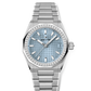 Zenith DEFY Skyline 36 - 36 MM - Stainless Steel - Diamond Bezel - Light Blue Dial - 16.9400.670/15.I001