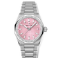 Zenith DEFY Skyline 36 - 36 MM - Stainless Steel - Diamond Bezel - Pink Dial - 16.9400.670/18.I001