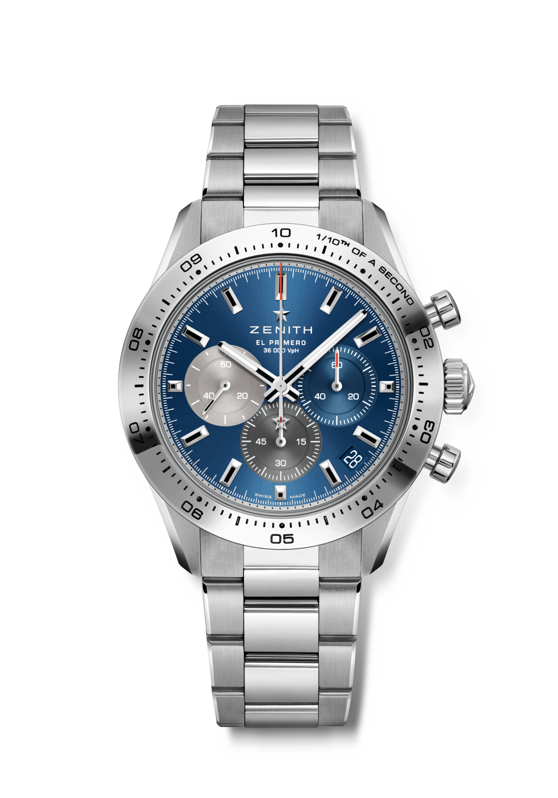 Zenith CHRONOMASTER Sport - 41 MM -  Stainless Steel - Blue Dial - 03.3114.3600/51.M3100