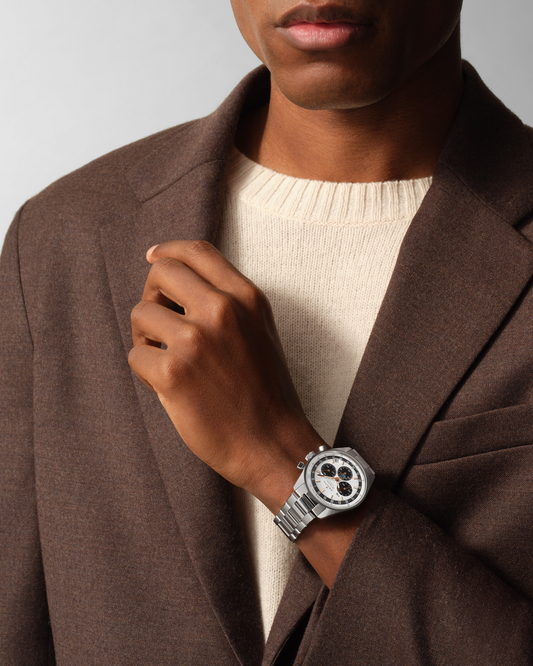 Zenith CHRONOMASTER Original - 38 MM - Stainless Steel - White Dial - 03.3400.3610/38.M3200