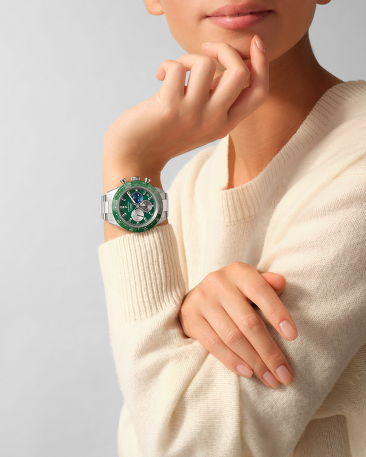 Zenith CHRONOMASTER Sport - 41 MM - Stainless Steel - Green Dial - 03.3119.3600/56.M3100