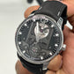 Girard-Perregaux Free Bridge Meteorite - 44 MM - Stainless Steel - Open Dial - 82000-11-3259-5CX