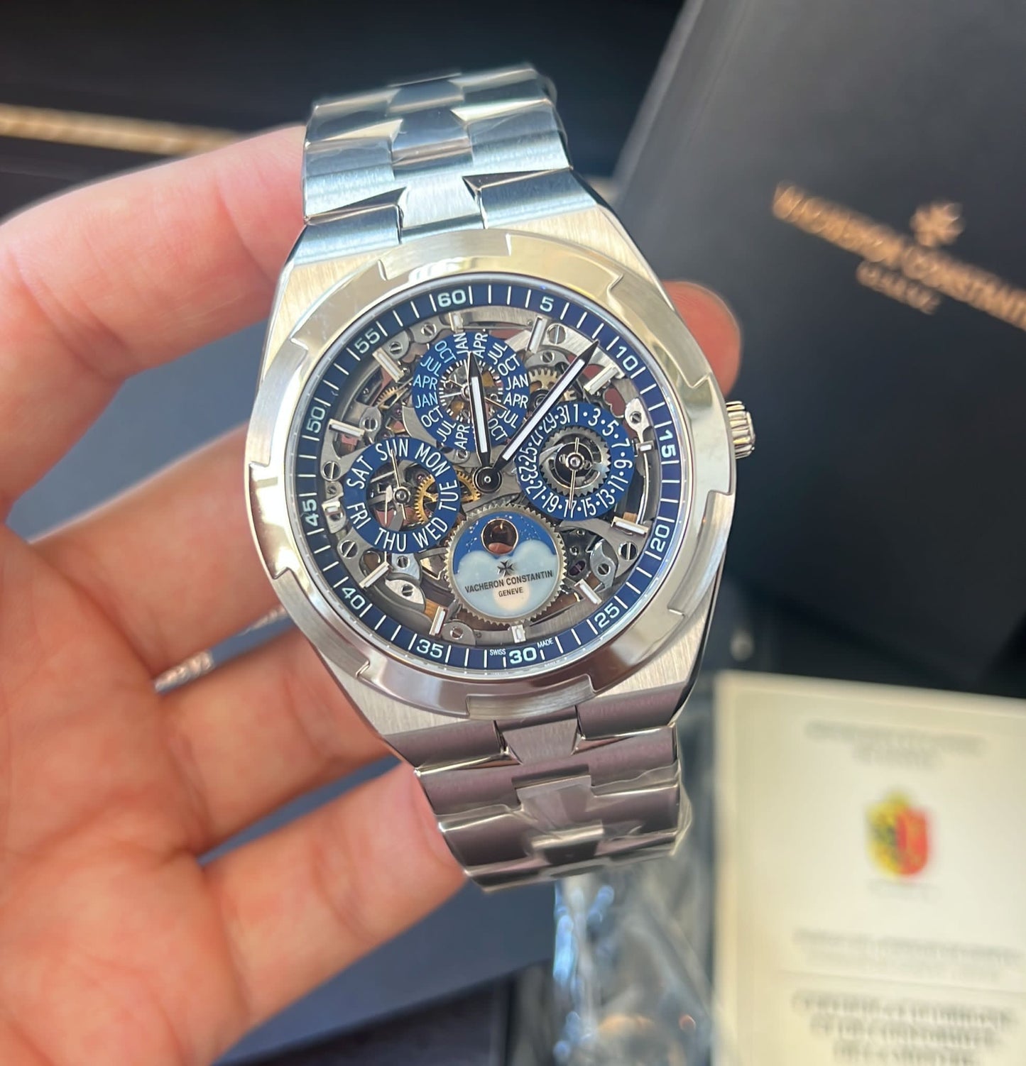 Vacheron Constantin Overseas Chronograph Caseback