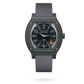 F.P. Journe Élégante Titalyt® 48 x 40 MM - Grey Rubber Strap - Black Dial - Élégante Titalyt® nyc watcher nyc watches