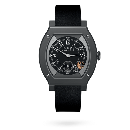F.P. Journe Élégante Titalyt® 48 x 40 MM - Black Rubber Strap - Black Dial - Élégante Titalyt® nyc watcher nyc watches