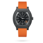 F.P. Journe Élégante Titalyt® 48 x 40 MM - Orange Rubber Strap - Black Dial - Élégante Titalyt® nyc watcher nyc watches
