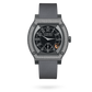 F.P. Journe ÉléganteTitalyt® set with diamonds 48 x 40 MM - Grey Rubber Strap - Diamond Bezel - Black Dial - ÉléganteTitalyt® set with diamonds nyc watcher nyc watches
