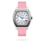 F.P. Journe Elégante Titanium 48 x 40 MM - Pink Rubber Strap - White Dial - Élégante Titanium nyc watcher nyc watches