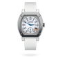 F.P. Journe Elégante Titanium 48 x 40 MM - White Rubber Strap - White Dial - Élégante Titanium 