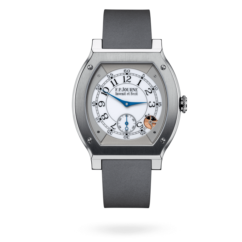 F.P. Journe Elégante Titanium 48 x 40 MM - Grey Rubber Strap - White Dial - Élégante Titanium nyc watcher nyc watches