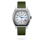 F.P. Journe Elégante Titanium 48 x 40 MM - Green Rubber Strap - White Dial - Élégante Titanium nyc watcher nyc watches