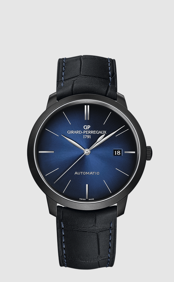 Girard-Perregaux 1966 Earth to Sky Edition - 40 MM - Stainless Steel - Blue Dial - 49555-11-433-BH6A