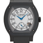 F.P. Journe Elégante Titalyt 48 x 40 MM - Grey Rubber Strap - White Dial - Élégante Titalyt