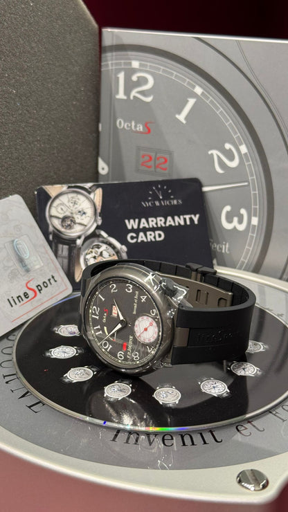 F.P. Journe Octa Sport Automatique Réserve Titanium 42 MM - Black Rubber Strap - Grey Dial - Octa Sport Automatique Réserve Titanium