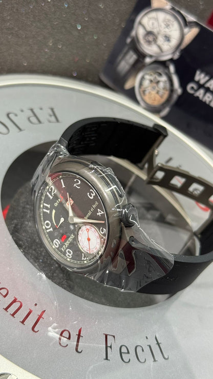F.P. Journe Octa Sport Automatique Réserve Titanium 42 MM - Black Rubber Strap - Grey Dial - Octa Sport Automatique Réserve Titanium