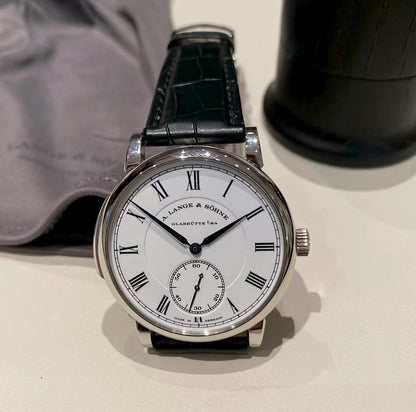 A.Lange & Söhne Richard Lange Minute Repeater - Limited Edition - 41.9 MM - Platinum - White Dial - 606.079F